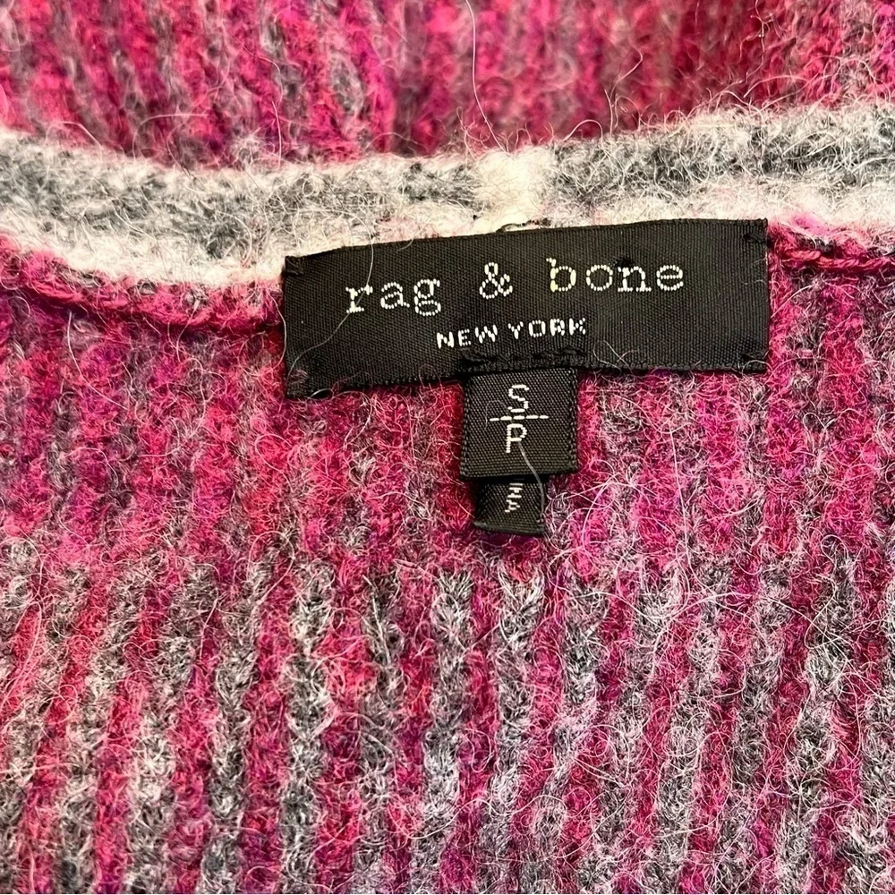 Rag & Bone Jonie V-Neck Pullover Sweater Sz-S